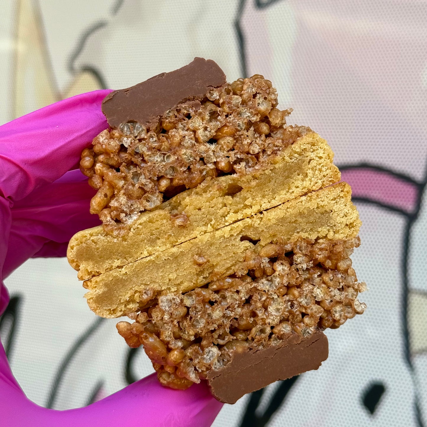 Mars Bar Slice Cookie