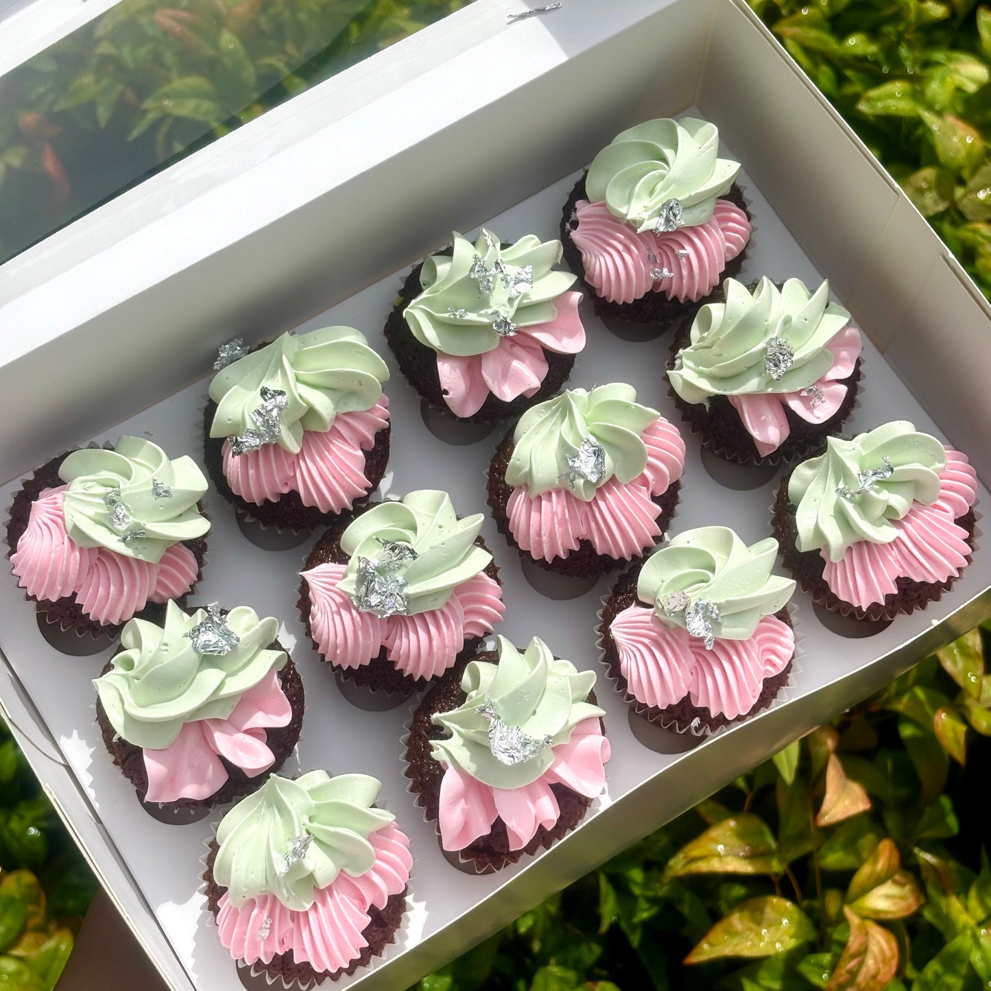 Mini Jazzy Swirly Cupcakes