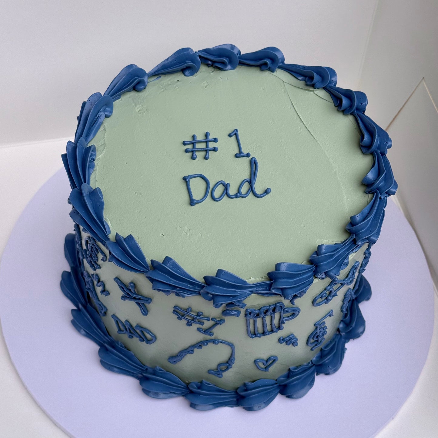 Dad's Sketch Cake