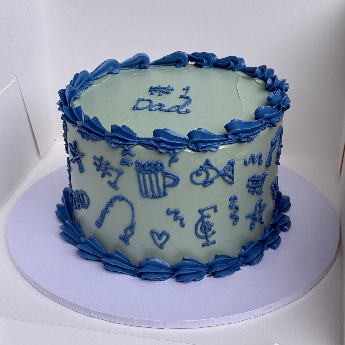 Dad's Sketch Cake