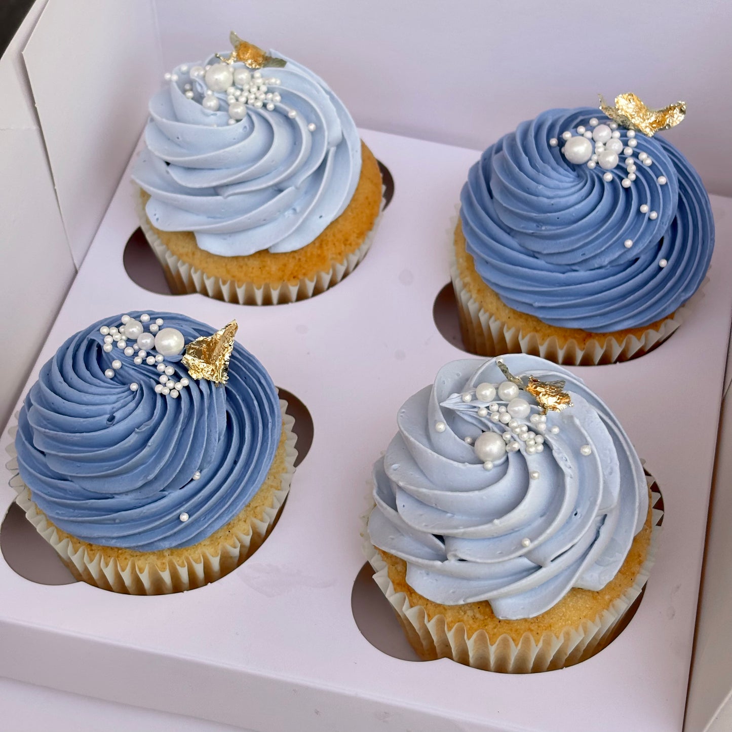 Simple Swirly Cupcakes