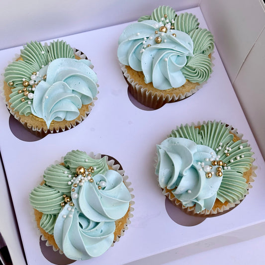 Jazzy Swirly Cupcakes