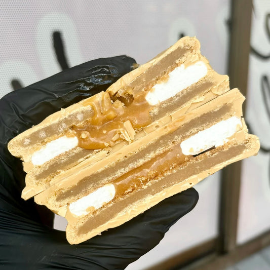 Salted Caramel Wagon Wheel