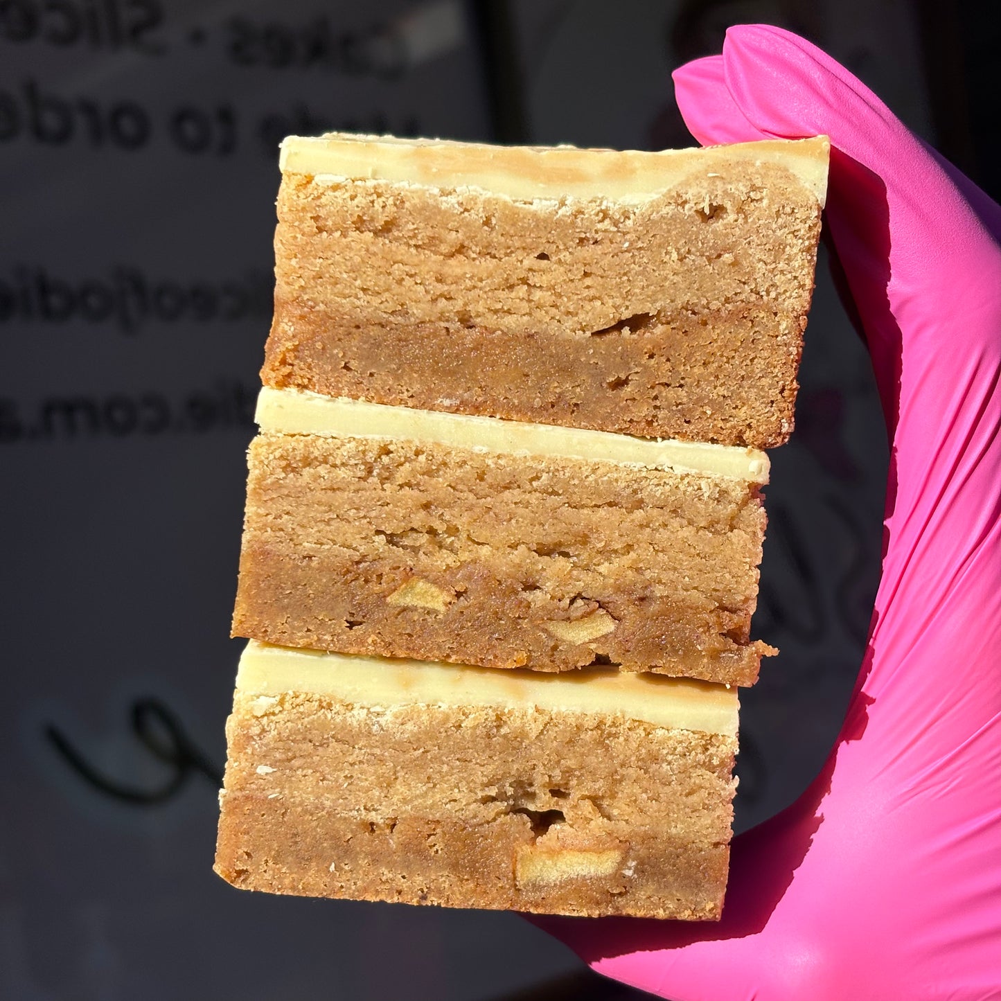 Apple Cinnamon Blondie