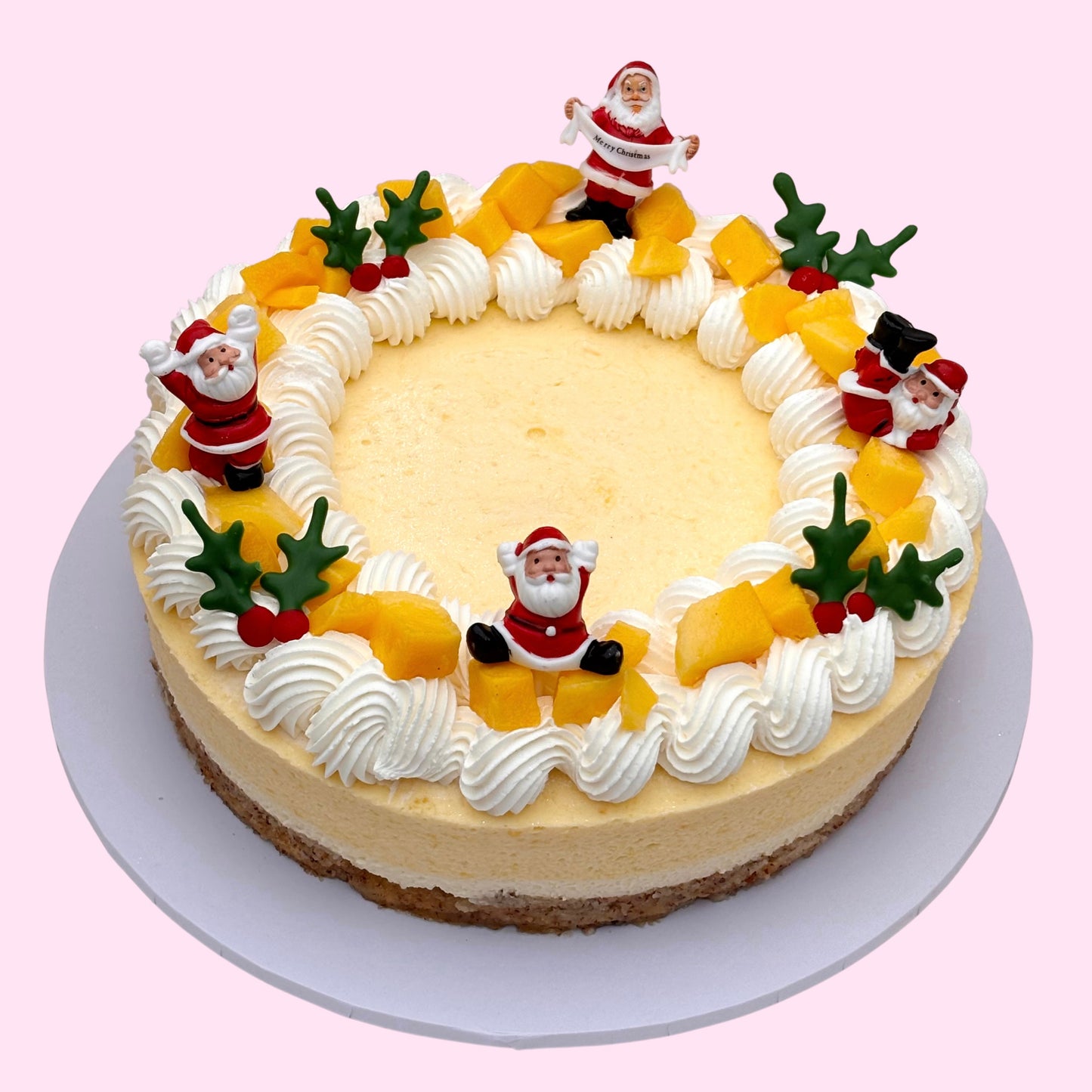 Merry Mango Mousse Cake (GF)