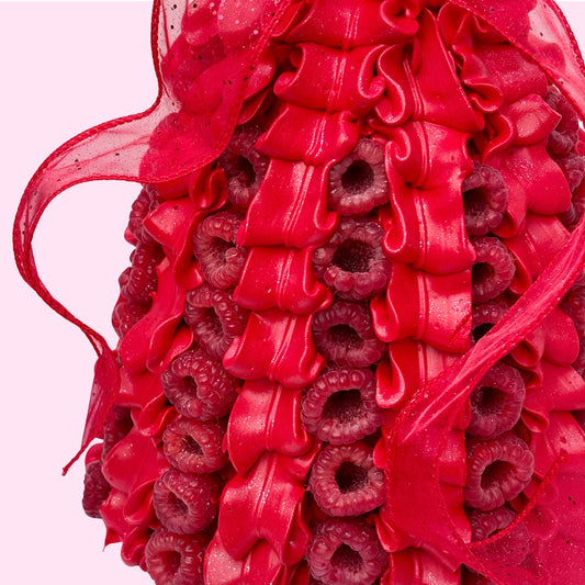 Raspberry Ruffle Cake