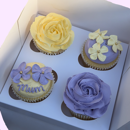 Mum's Floral Garden Cupcakes