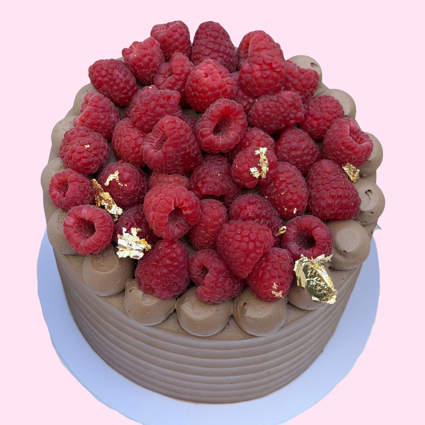 Chocolate Raspberry & Cream Cake