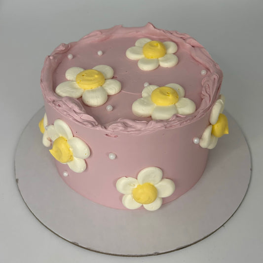 Dancing Daisy Cake