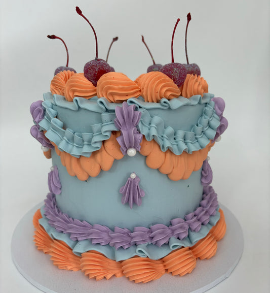 Vintage Style Cake