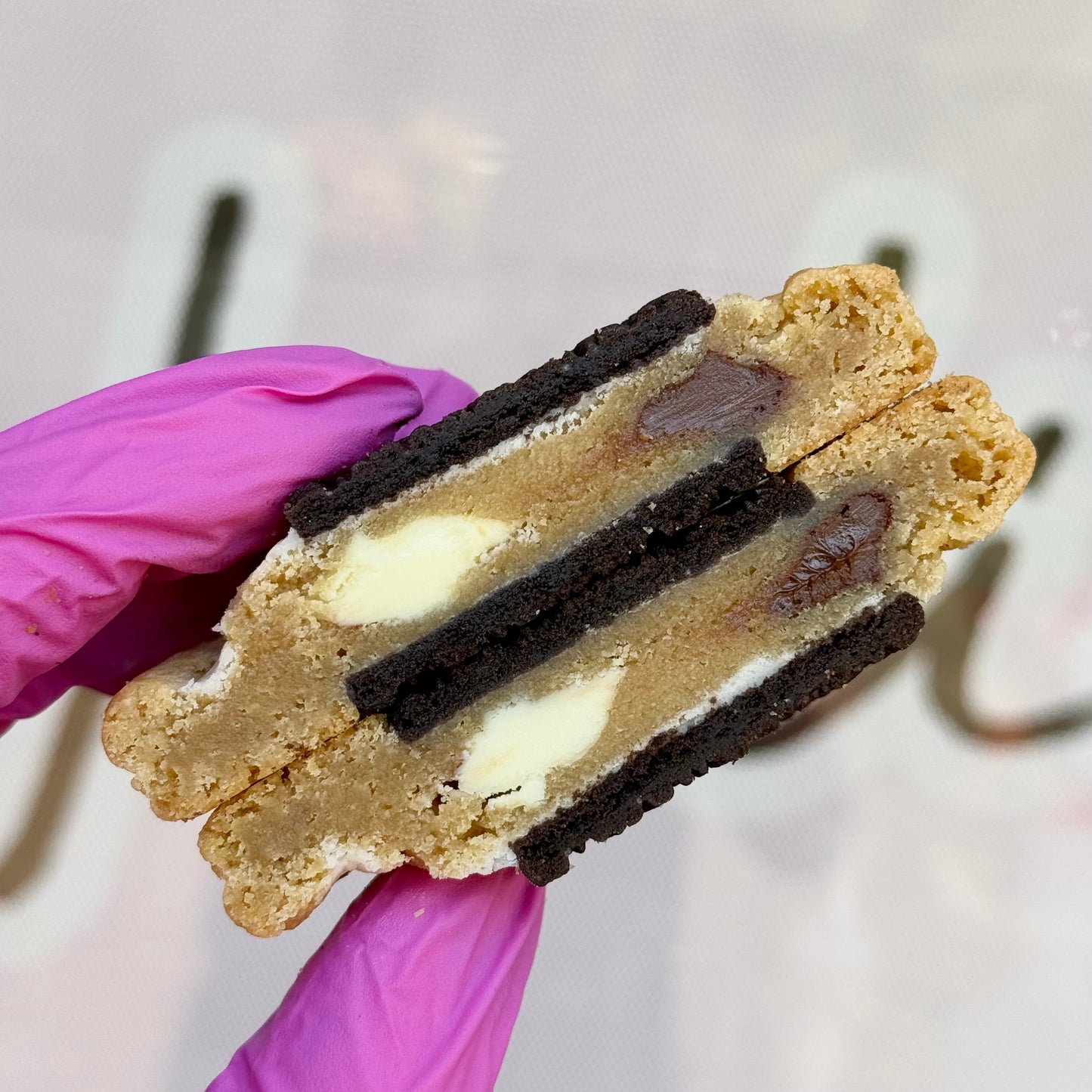 Stuffed Oreo Cookie