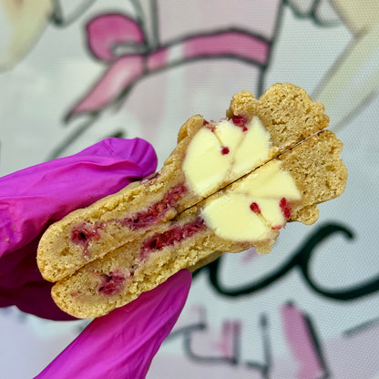 Raspberry White Chocolate Cookie