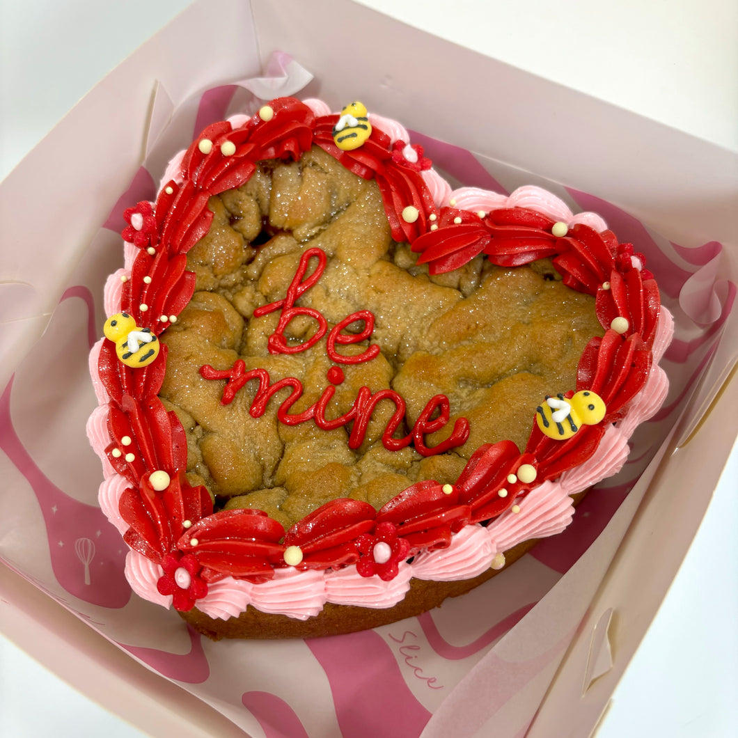 Valentine's Day Cookie Cake