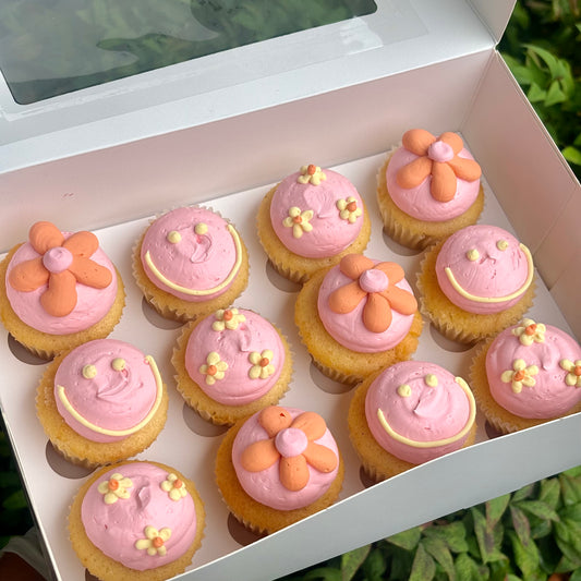 Mini Happy Cupcakes