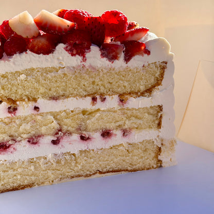 Berries and Cream Cake