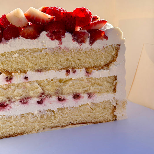 Berries and Cream Cake