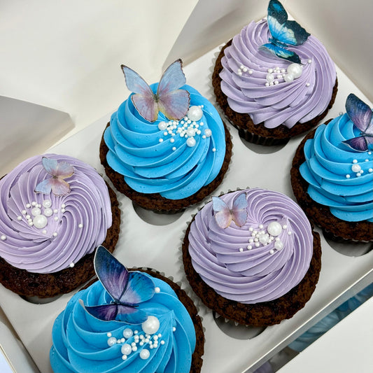 Simple Swirly Cupcakes