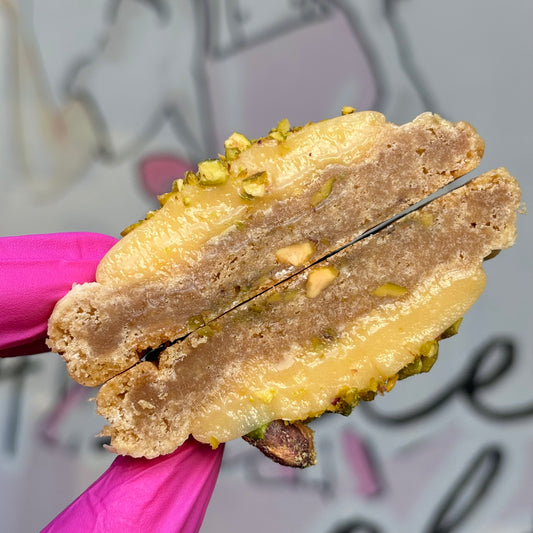 COOKIE FLAVOUR OF THE WEEK: Lemon & Pistachio