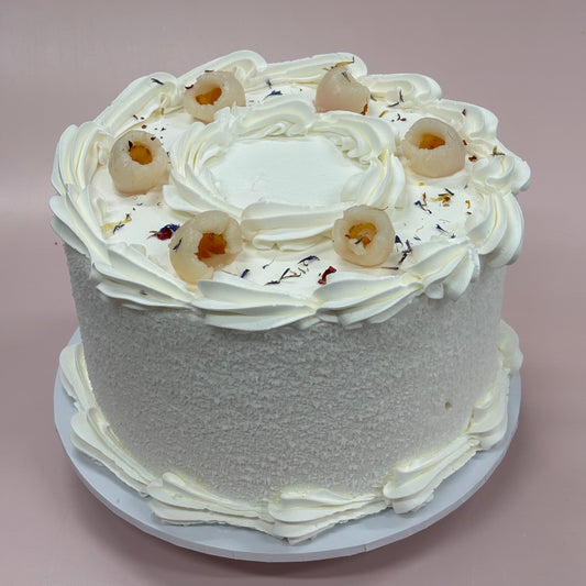 Lychee & Coconut Cake