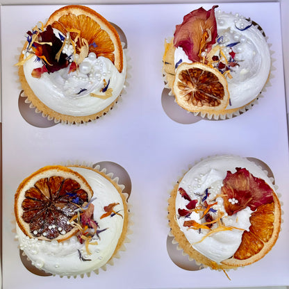 Botanical Citrus Cupcakes