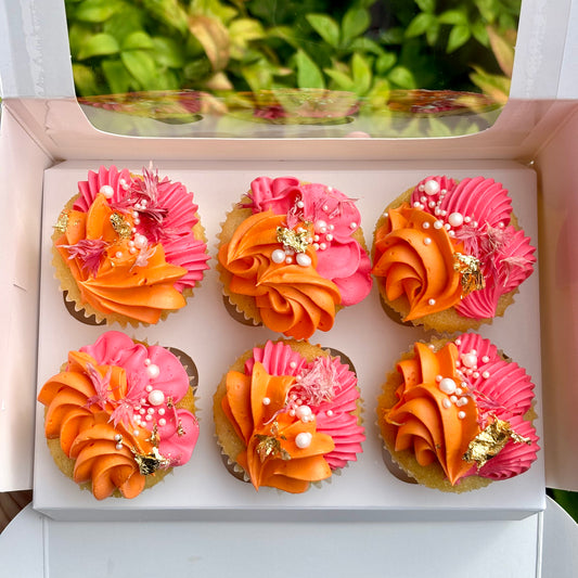 Mini Petal & Pearl Cupcakes