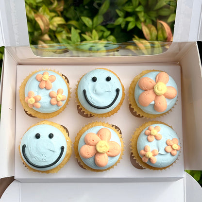 Mini Happy Cupcakes