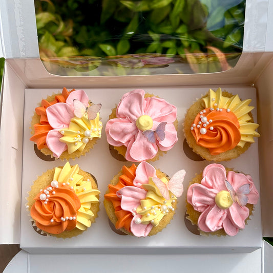 Mini Bloom Cupcakes