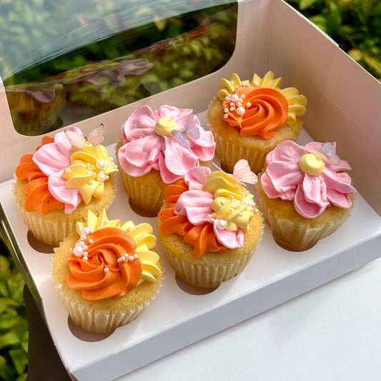 Mini Bloom Cupcakes