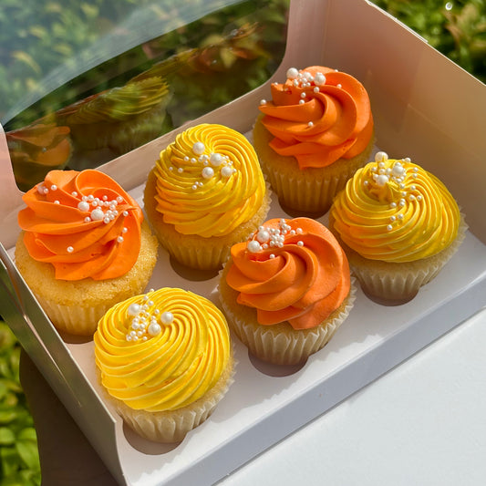 Mini Simple Swirly Cupcakes