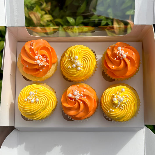 Mini Simple Swirly Cupcakes