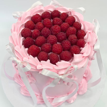 Raspberry Magic Cake