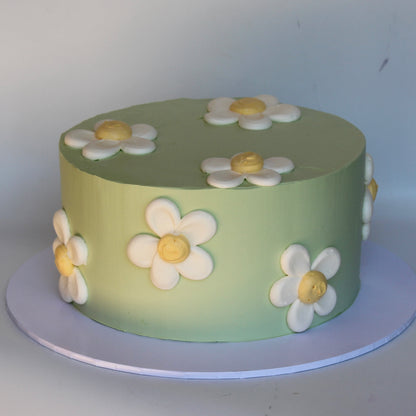 Dancing Daisy Cake