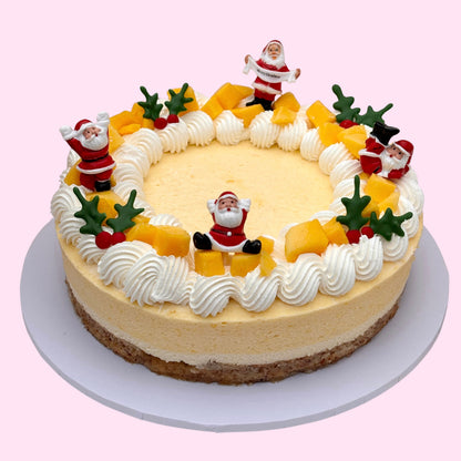 Merry Mango Mousse Cake (GF)