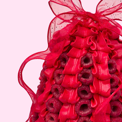 Raspberry Ruffle Cake