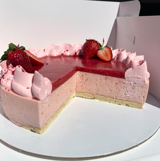 Strawberry Mousse Cake