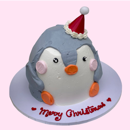 Percy the Penguin Cake