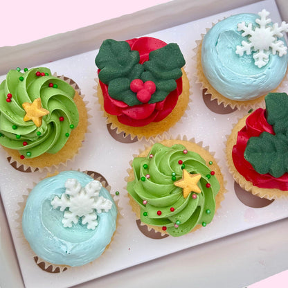 Mini Festive Cupcakes