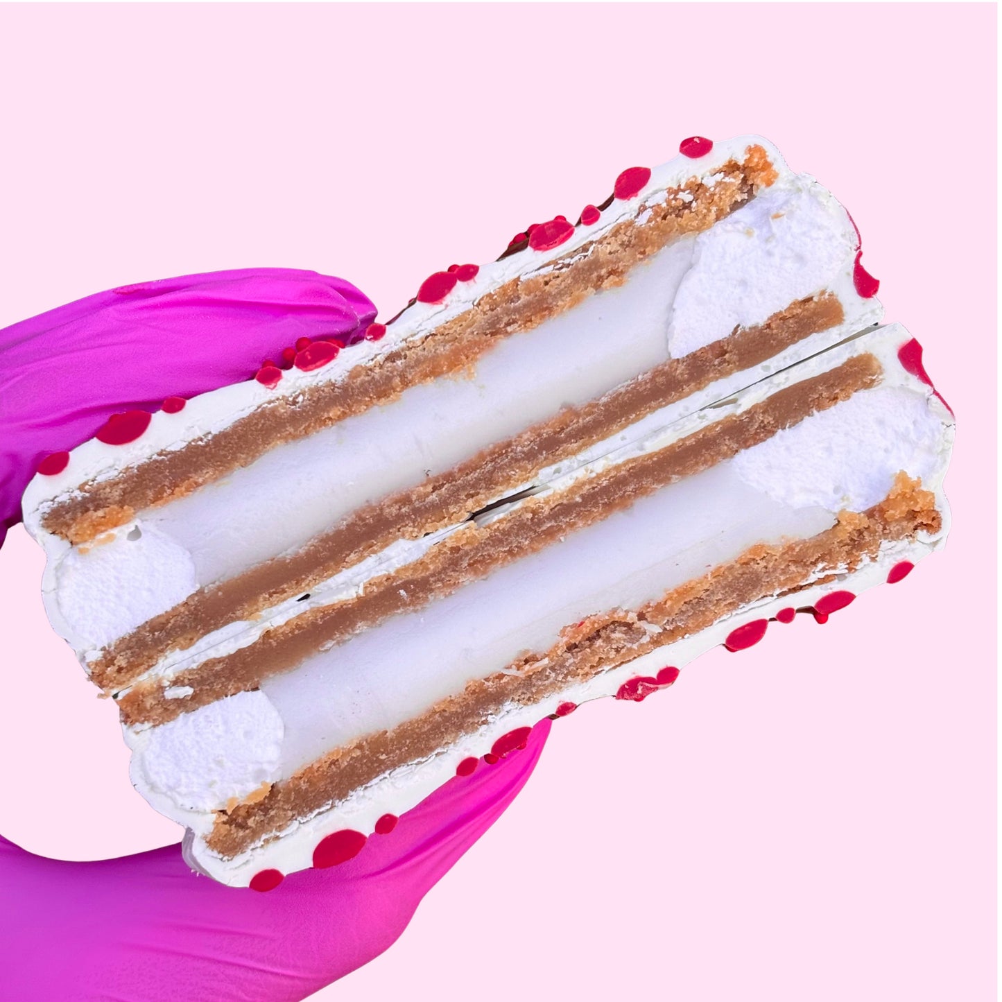 Candy Cane Wagon Wheel