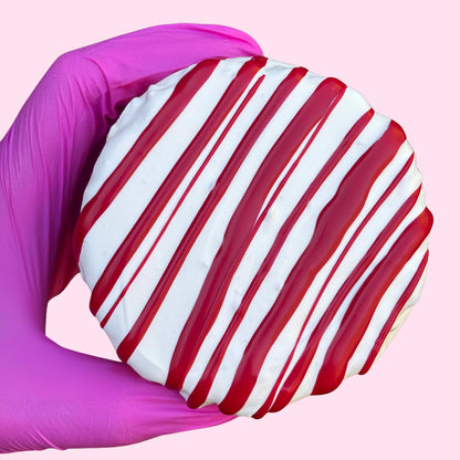 Candy Cane Wagon Wheel