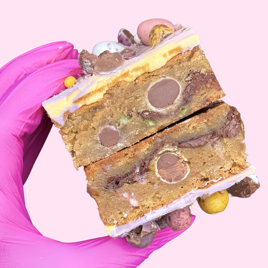 Nutella & Mini Egg Blondie
