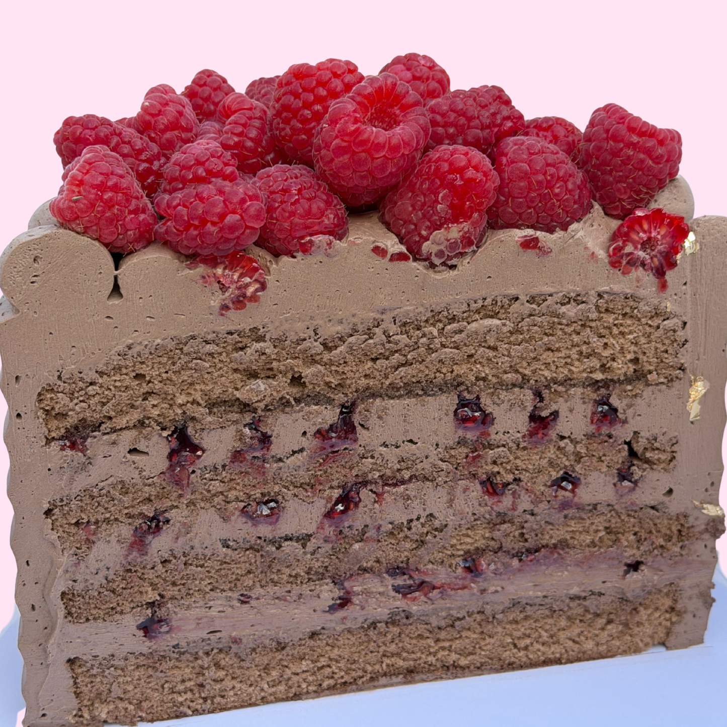 Chocolate Raspberry & Cream Cake