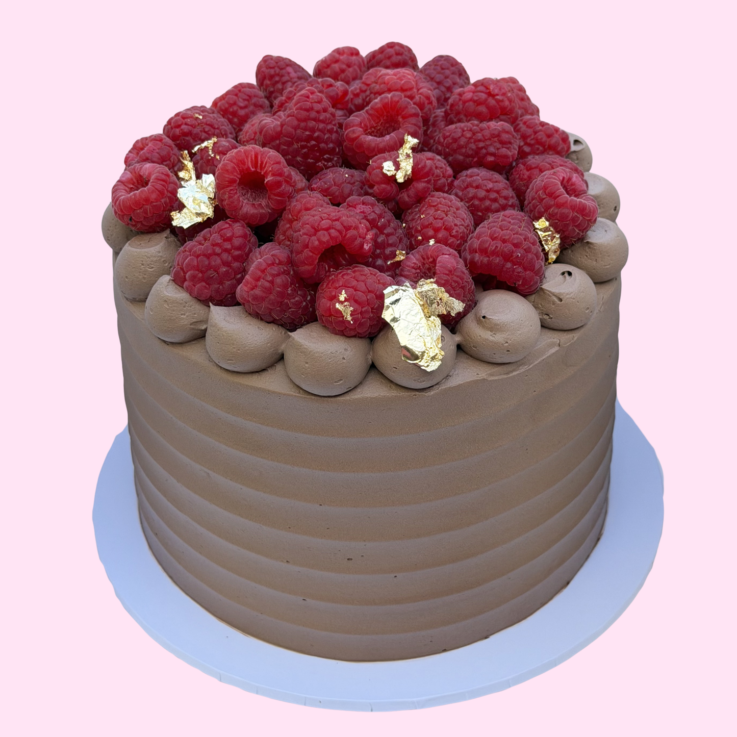 Chocolate Raspberry & Cream Cake