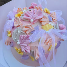 Load image into Gallery viewer, Floral Fantasy Dome Cake
