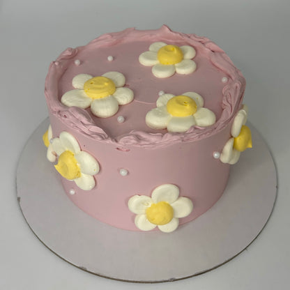 Dancing Daisy Cake