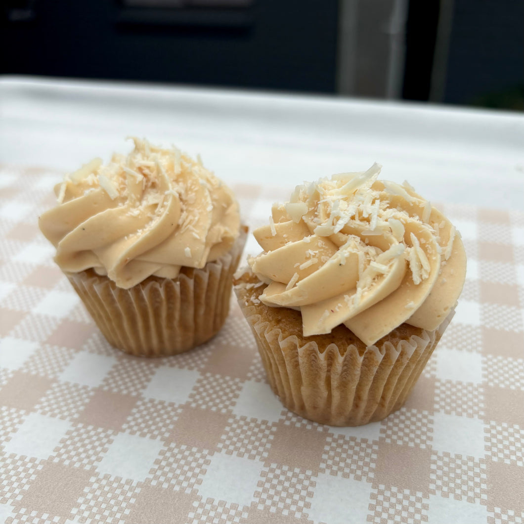 Mini Caramel Mud Cupcake