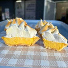 Load image into Gallery viewer, Baked Lemon Meringue Tarts (Mini &amp; Regular)
