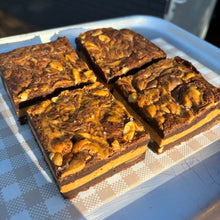 Load image into Gallery viewer, Peanut Butter Choc Fudge Brownie
