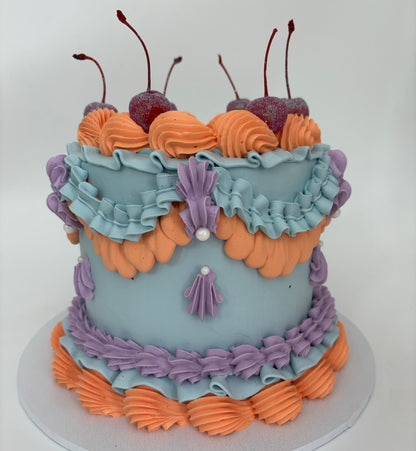 Vintage Style Cake