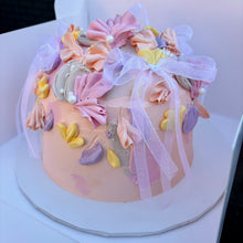 Load image into Gallery viewer, Floral Fantasy Dome Cake
