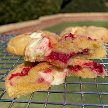 Load image into Gallery viewer, Raspberry White Chocolate Cookie
